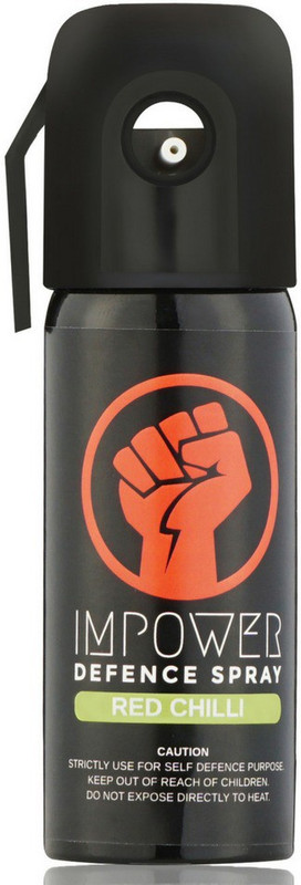 IMPOWER Self Defence Red Chilli Spray Pepper Stream Spray
