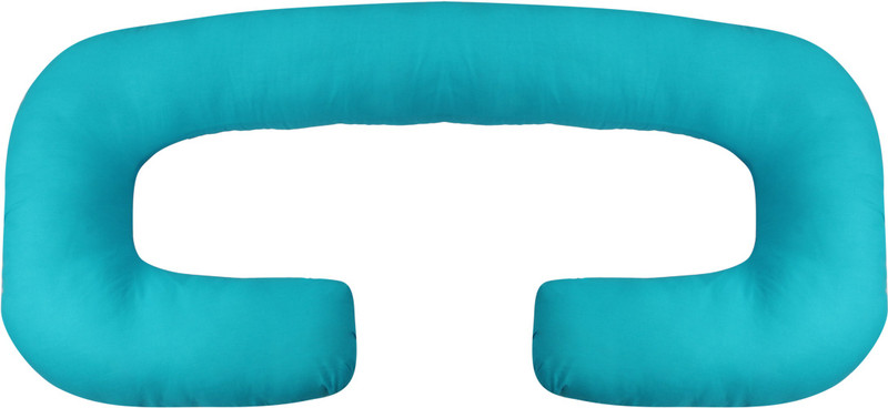 Mamma's Maternity Solid Pregnancy Pillow Pack of 1(Blue)