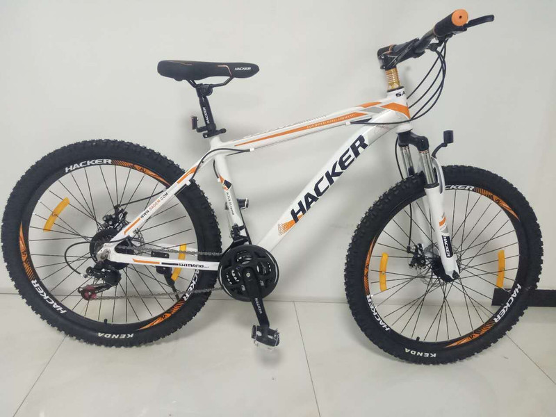 sadem HACKER 26 T Mountain/Hardtail Cycle(21 Gear, Orange)