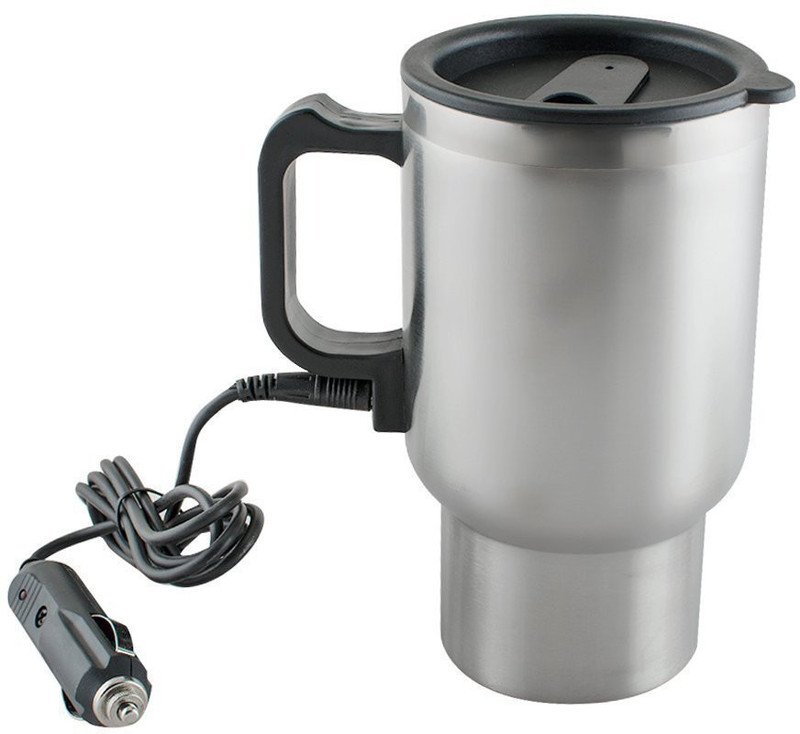 AEC Car Charging Stainless Steel Travel Electric Kettle(550 L, Silver)