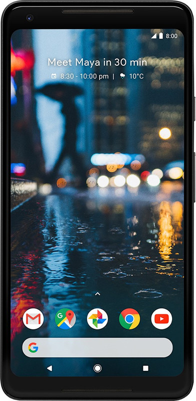 Google Pixel 2 XL (Just Black, 64 GB)(4 GB RAM)