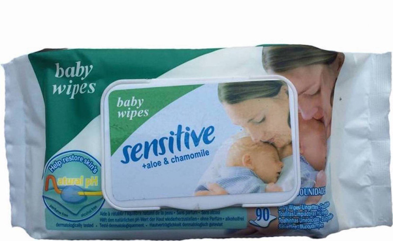 Gencliq Baby Wipes Sensitive(90 Pieces)