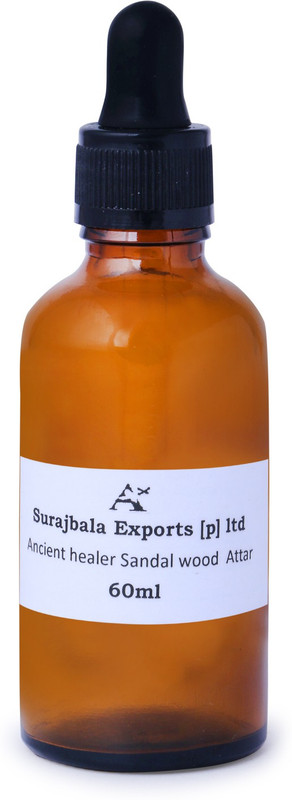 Ancient Healer 100% Natural Sandalwood Attar - 60 gm Herbal Attar(Sandalwood)