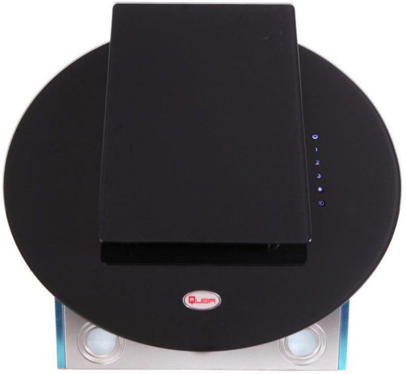 Quba range hood-6215 Wall Mounted Chimney(black 1250 CMH)