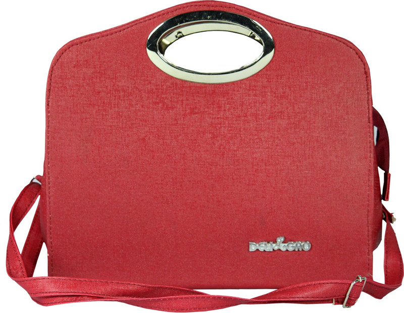 spero Women Maroon Messenger Bag