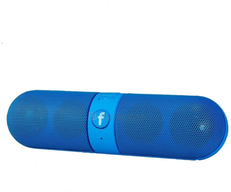 cartbug Bluetooth Speaker with FM |Pendrive SD card Slot | MP3 music player | Portable Device | Handfree | Mic | Stereo speaker | Compatible with Mobile & tablet outdoor Uses (Blue) 3 W Bluetooth  Speaker(Blue, Stereo Channel)