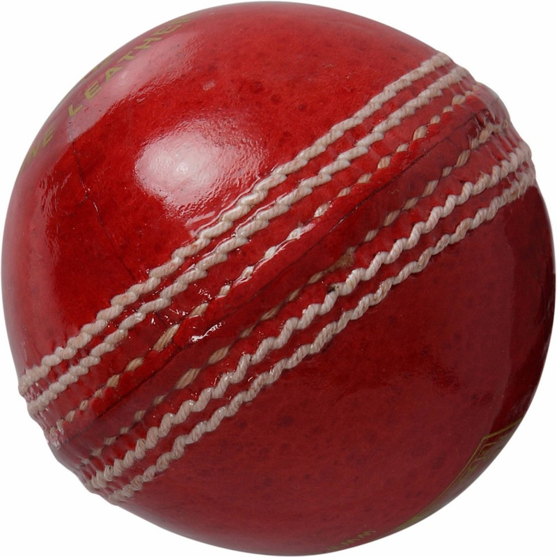 s m store RRSBO001 Cricket Leather Ball(Pack of 1, Red)