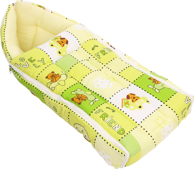kidiCat Carry Nest cum Baby Carrier/ Baby Sleeping Bag(Green)