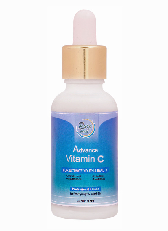 purepeel Purepeel Advance Vitamin C serum - for reduce dark circles, puffiness , wrinkles face serum 30 ml(30 ml)