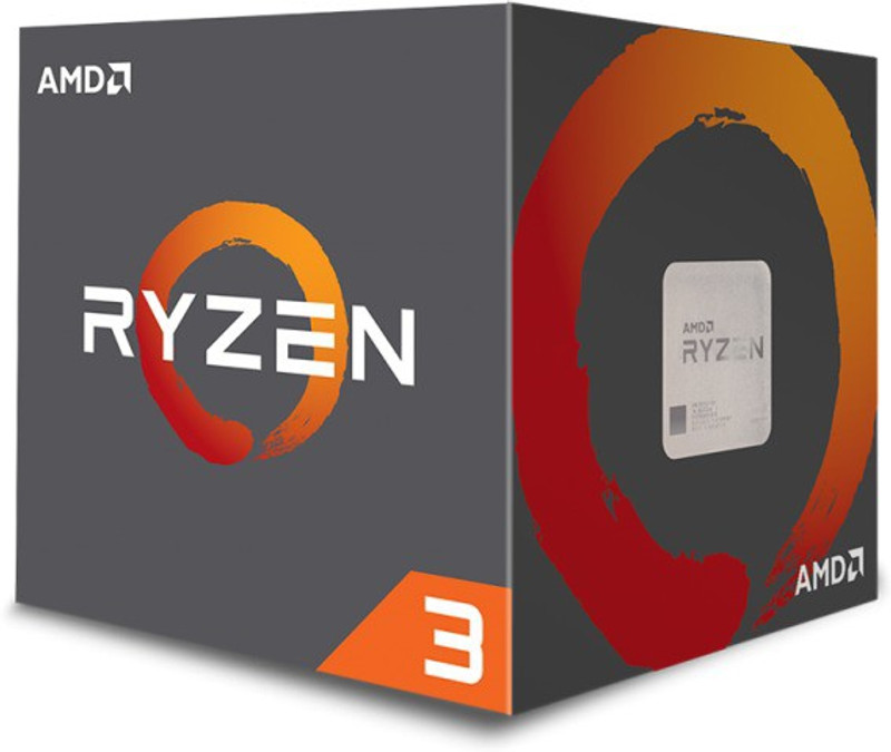 AMD 3.5 GHz AM4 YD130XBBAEBOX Processor(Silver)