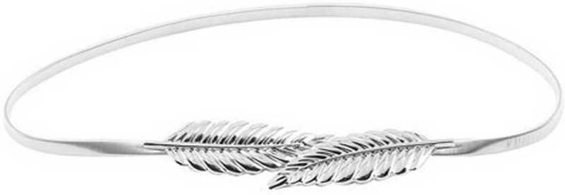 stylefiestafashion Women Formal Silver Metal Belt stylefiestafashion Women Formal Silver Metal Belt