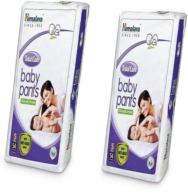 Himalaya Baby Small Pants 54 pack of 2 - S(54 Pieces)
