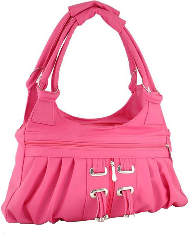 Pink Flower Women Pink Hand-held Bag Pink Flower Women Pink Hand-held Bag