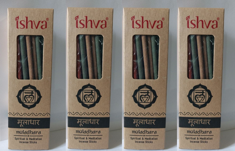 ishva Ishva Muladhara Incense Patchouli, Geranium Agarbattis(27 Units)