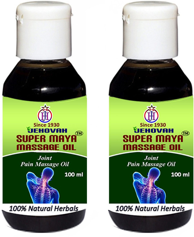 Super Maya Joint Pain Massage Oil Combo Pack 200 ml(100 ml)