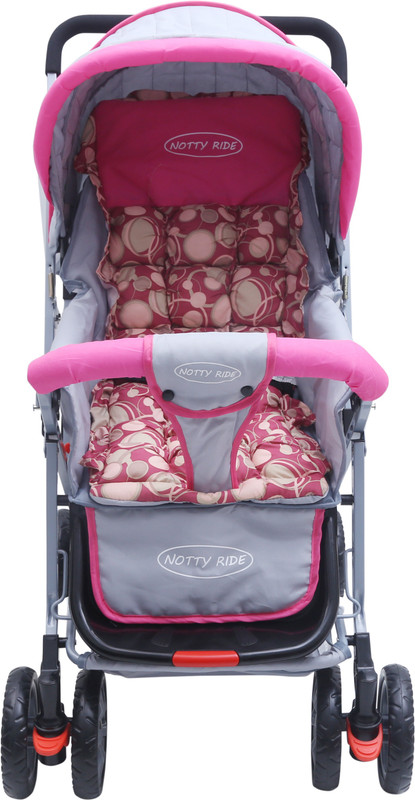 Notty Ride Baby Pram (Pink) Pram(3, Pink)