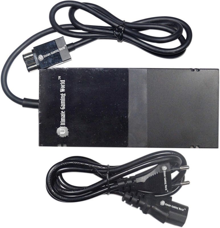Ultimate Gaming World Ultimate Gaming World™ Official Xbox One Power Supply Adapter 200V-240V. (High Quality) (**Not suitable for Xbox One S Console) Gaming Adapter(Black, For Xbox One)