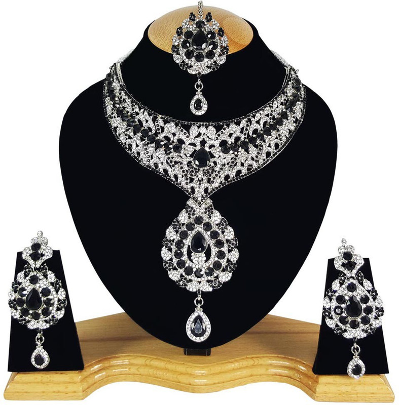 finekraft Alloy Jewel Set(Black)