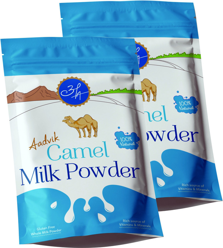 Aadvik Pure & Freeze Dried-Camel Milk Powder(400 g, Pack of 2)