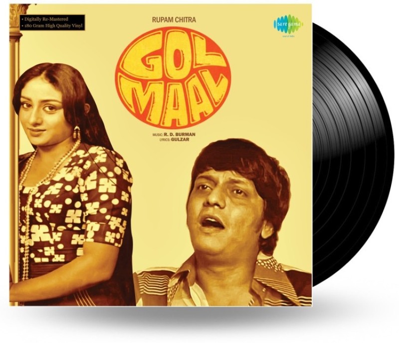 RECORD - GOLMAAL Vinyl Standard Edition(Hindi - R D BURMAN)