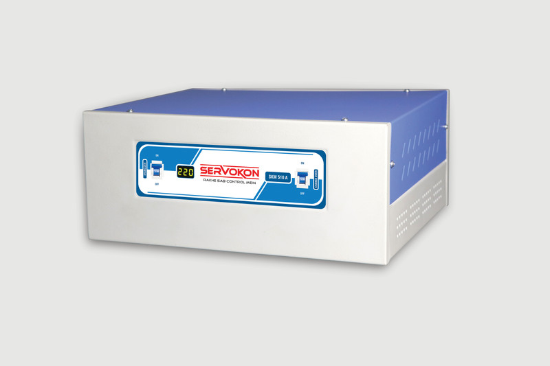 servokon SKR 190 A Automatic Voltage Stabilzer(Blue & White)