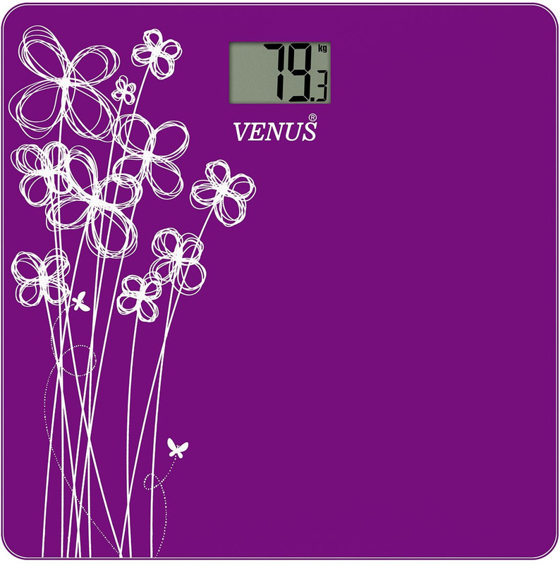 Venus Digital Glass Weighing Scale(Purple) Venus Digital Glass Weighing Scale(Purple)