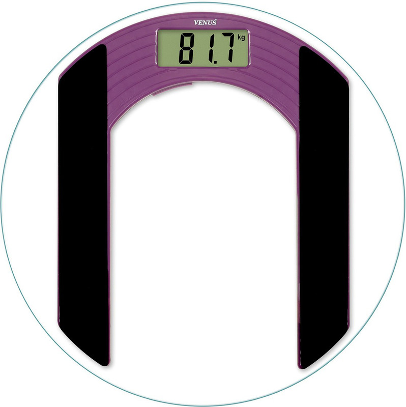 Venus Eps-2099 Purple Glass Weighing Scale Venus Eps-2099 Purple Glass Weighing Scale