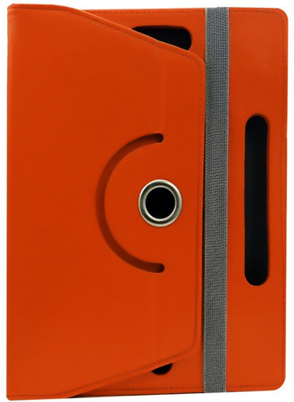 Fastway Book Cover for Nvidia Shield Tegra X1 Tablet(Orange, Cases with Holder)