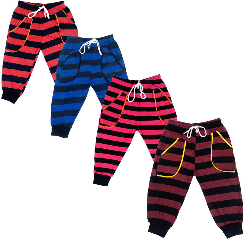 Fashion Biz Three Fourth For Boys(Multicolor Pack of 4)
