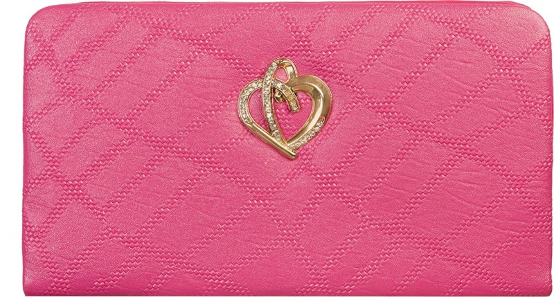 Levise London Casual Pink Clutch