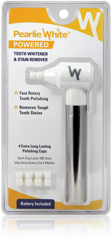 pearlie white Powered Tooth Whitener & Stain Remover Teeth Whitening Kit
