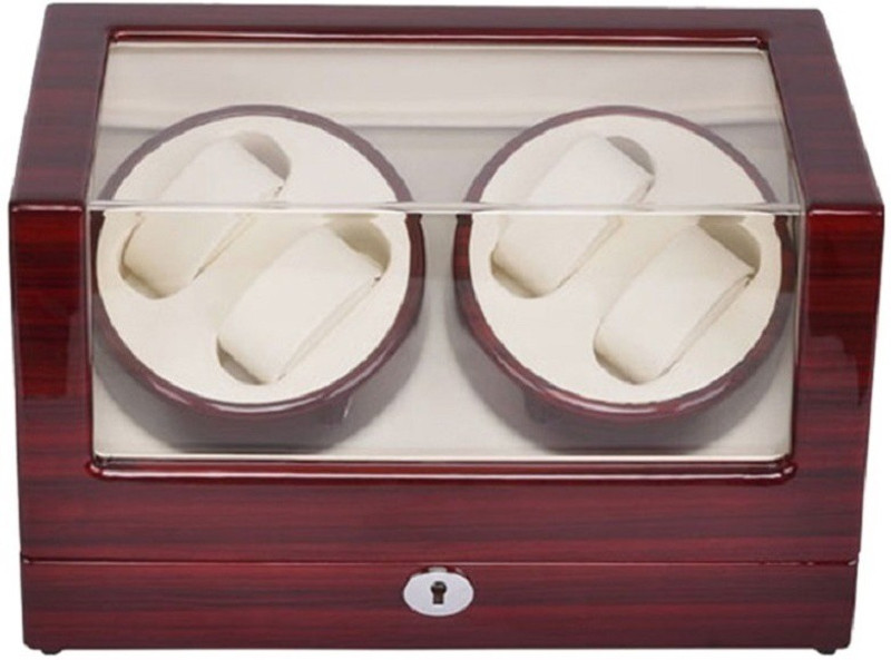medetai Autowind 4+0 Automatic 2 Watch Winder  WATCH WINDER 2160 Watch Winder(Brown)