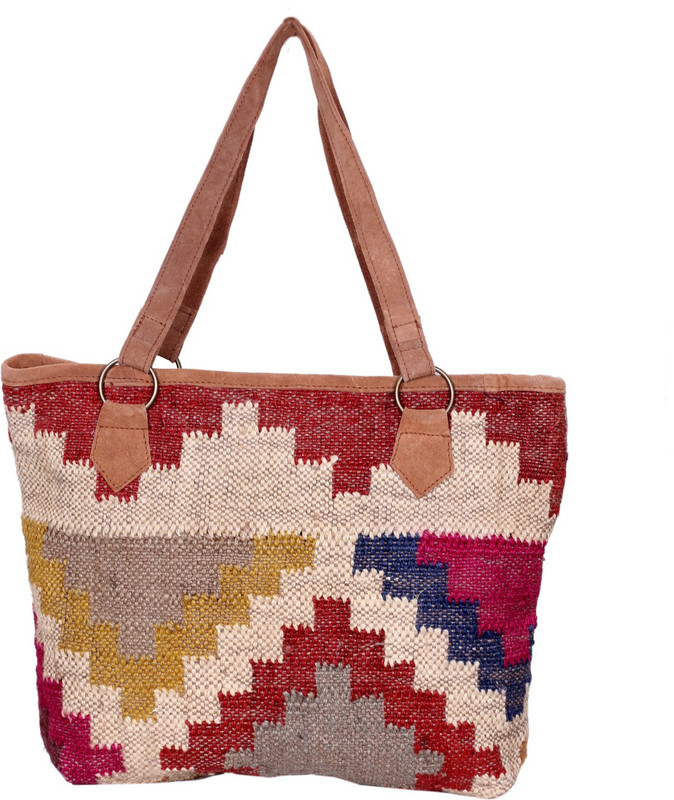 IndiWeaves 82100-358-IW Multipurpose Bag(Multicolor, 12 inch)