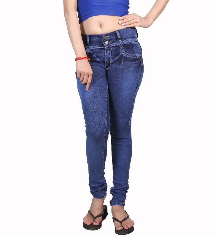 F Fashionstylus Skinny Women Blue Jeans