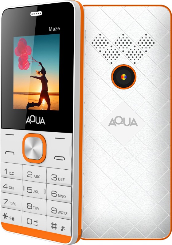 Aqua Maze(White Orange)