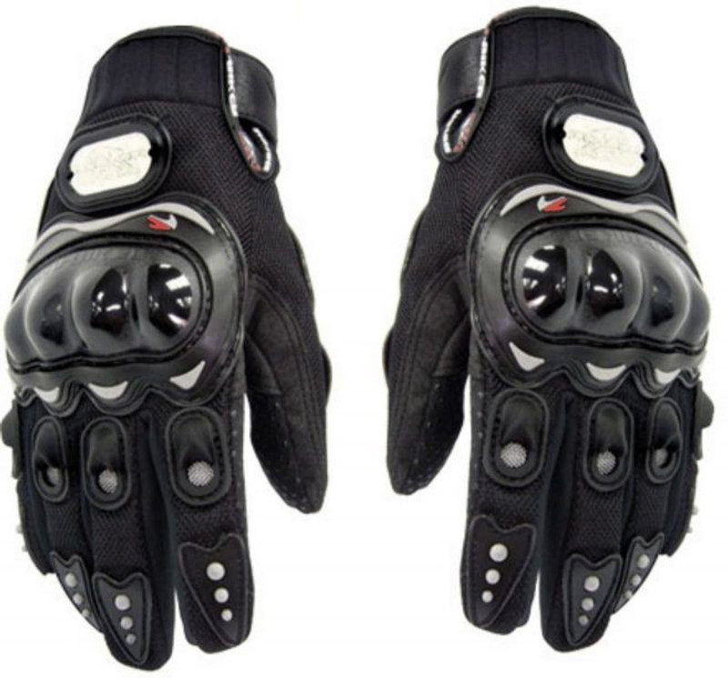meenu arts PRO-BIKER L-005 Cycling Gloves(Black)