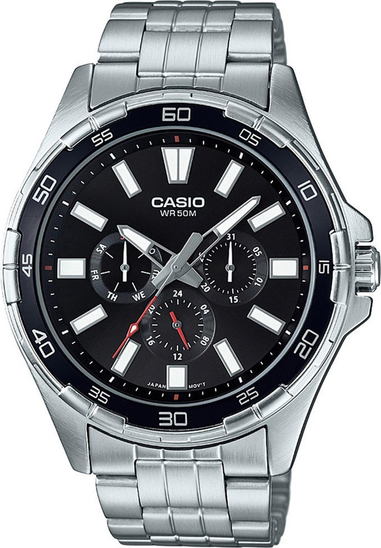 Casio A1156 Enticer Men's Analog Watch - For Men
