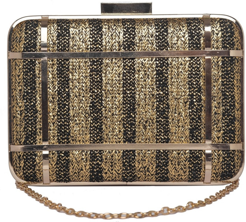 Rysha Casual Black Clutch