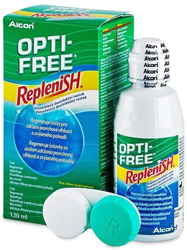 Alcon Opti-Free Replenish Multi-Purpose Contact Lens Solution(120 ml)