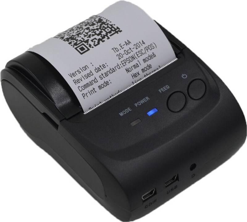 Excelvan 58mm Bluetooth Thermal Receipt Printer for Receipt, Bill , Barcode Portable Thermal Receipt Printer Excelvan 58mm Bluetooth Thermal Receipt Printer for Receipt, Bill , Barcode Portable Thermal Receipt Printer