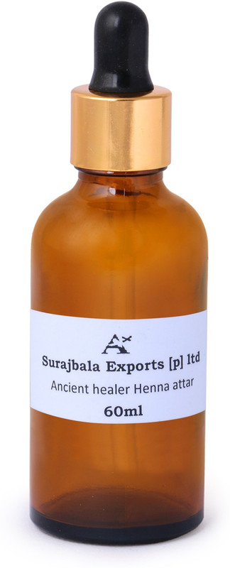 Ancient Healer 100% Natural Gul henna Herbal Attar(Gul Hina)