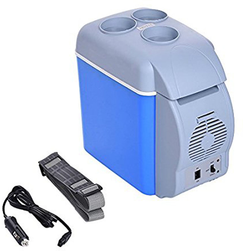 selva front dc560 12V 7.5 Ltr Auto Travel Keep Food Warm Refrigerator 7 L Compact Refrigerator(Multicolor)