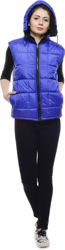 shyammc Sleeveless Solid Women Jacket