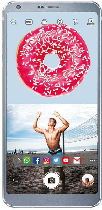 LG G6 (Platinum, 64 GB)(4 GB RAM) LG G6 (Platinum, 64 GB)(4 GB RAM)