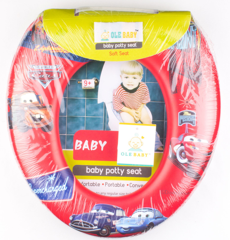 Ole Baby Cute, Colorfull, Padded, Soft, and Durable,Full Cushion Assorted Potty Trainer Seat Potty Seat(Dark Red)