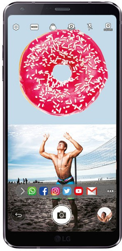 LG G6 (Black, 64 GB)(4 GB RAM) LG G6 (Black, 64 GB)(4 GB RAM)