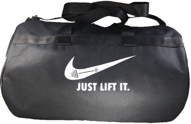 dara BLACK-01-JLI gym bag(Black, Kit Bag)