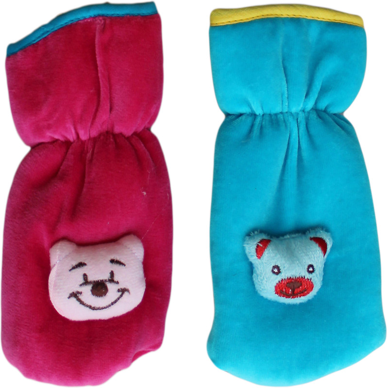 GLOOVIT SUEDE CARTOON BOTTLE COVER(Rani-SkyBlue)