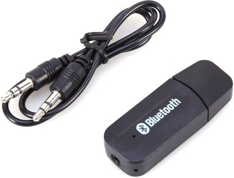 klassy v2.1+EDR Car Bluetooth Device with Adapter Dongle, FM Transmitter(Black)