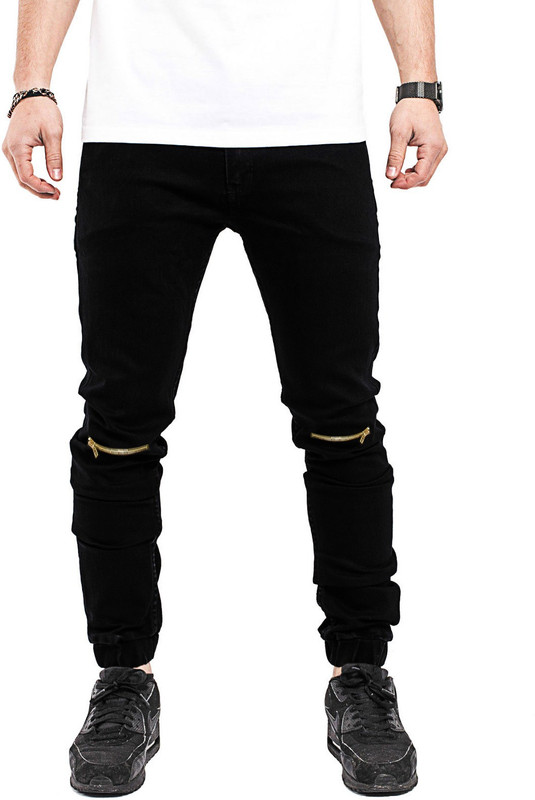 damler Slim Men Black Jeans